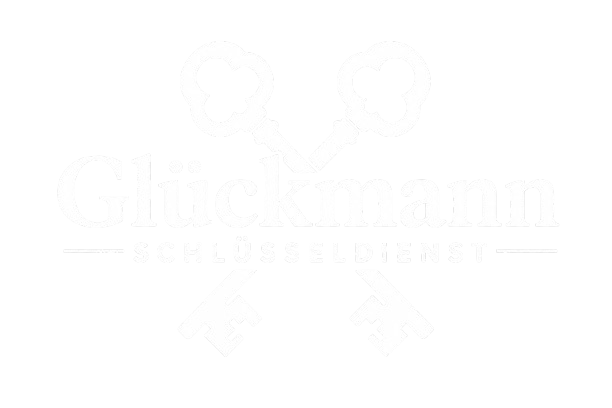 Glückmann Schlüsseldienst logo weiß